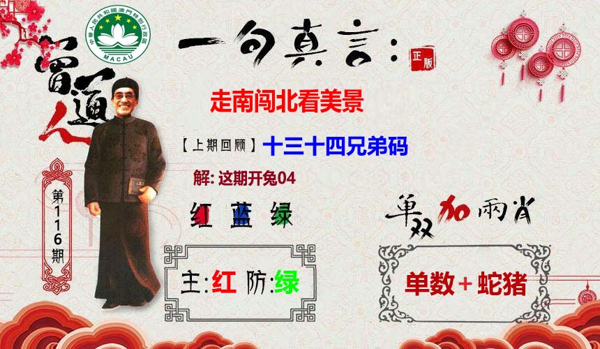 116期一句真言[图]
